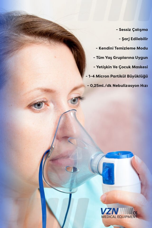 Pilli Mesh Nebulizatör - YS35