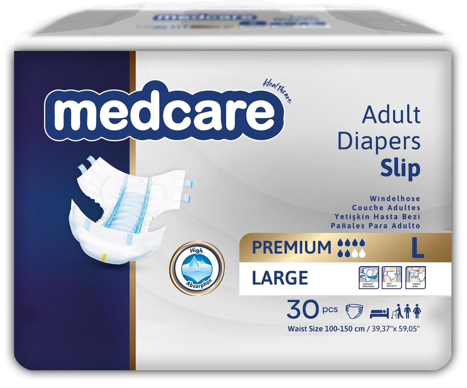 MEDCARE Premium Belbantlı Large