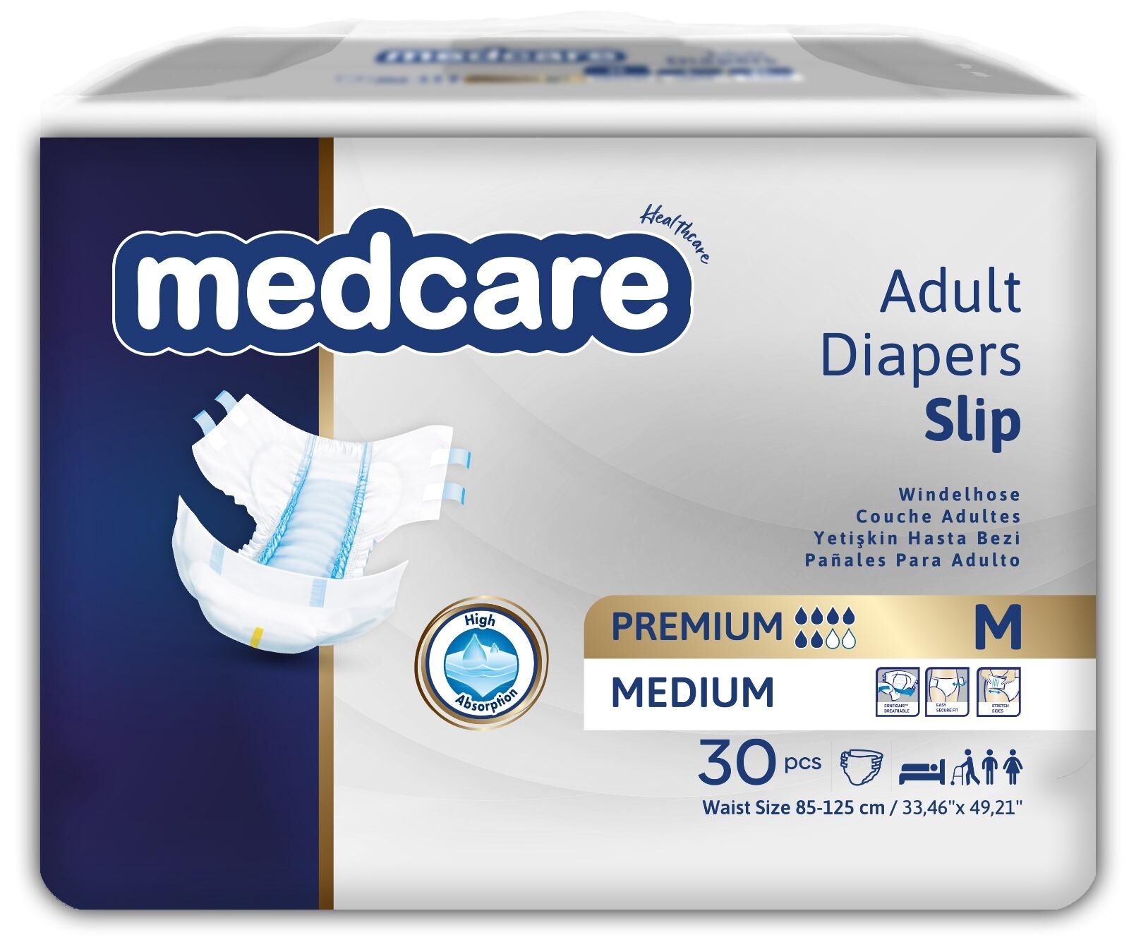 MEDCARE Premium Belbantlı Medium