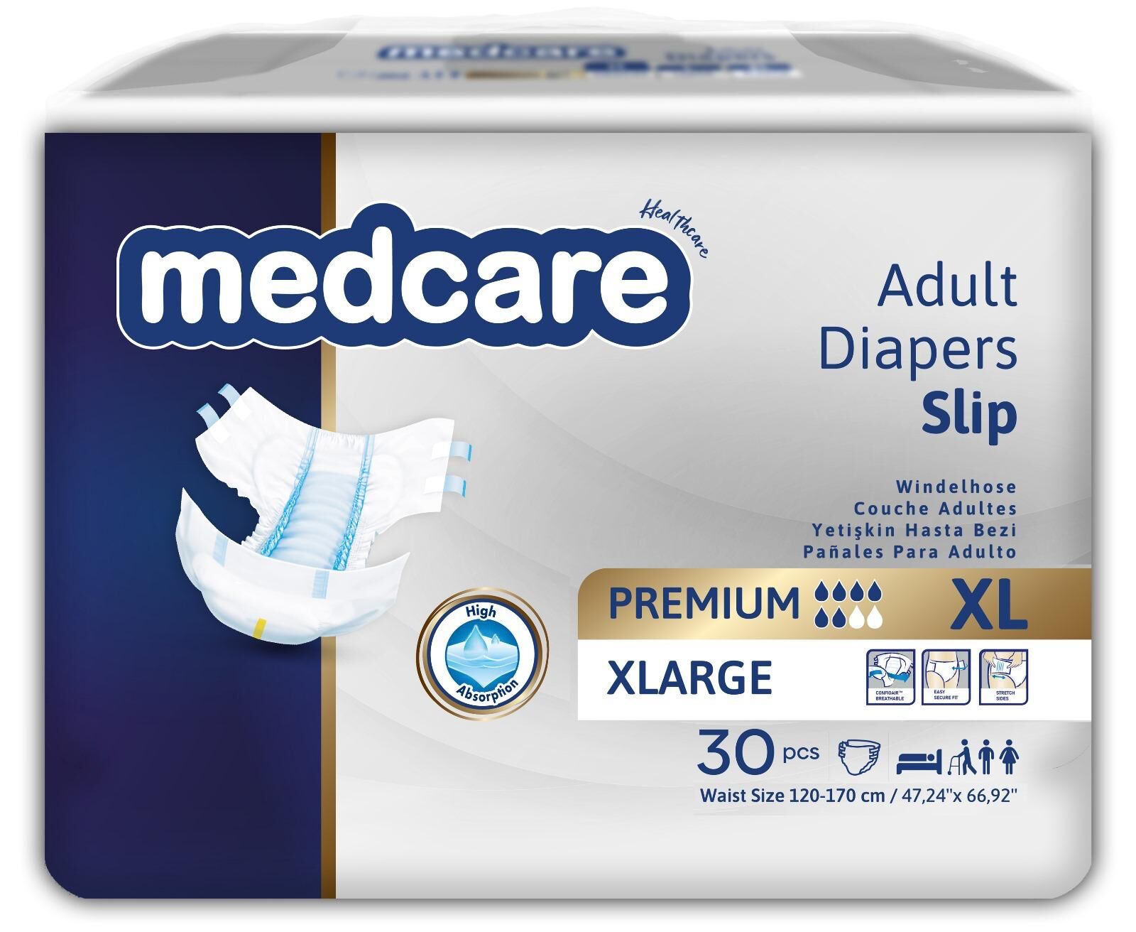 MEDCARE Premium Belbantlı XLarge