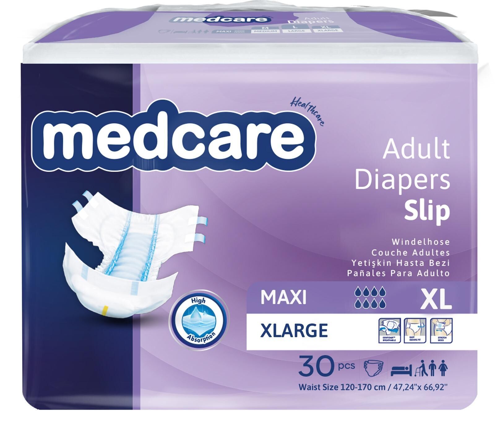 MEDCARE Maxi Belbantlı XLarge