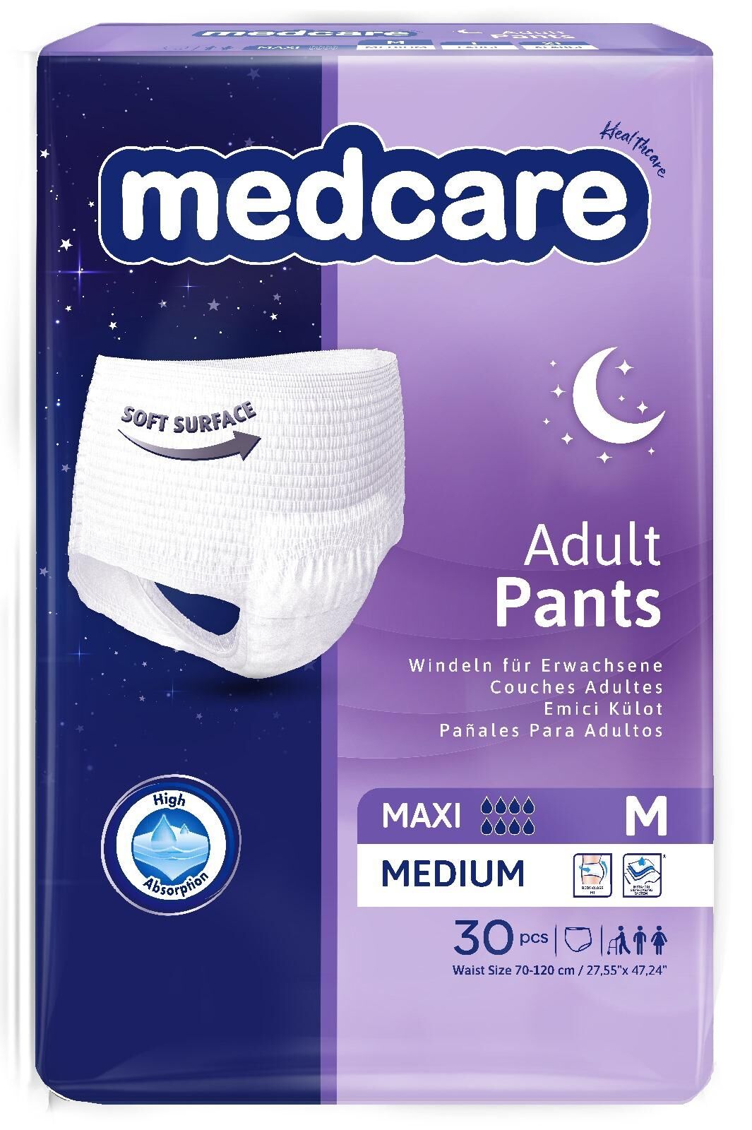 MEDCARE Emici Külot Bez Maxi Medium
