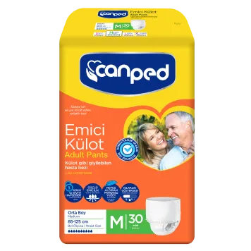 CANPED Emici Külot Bez Medium 30'lu