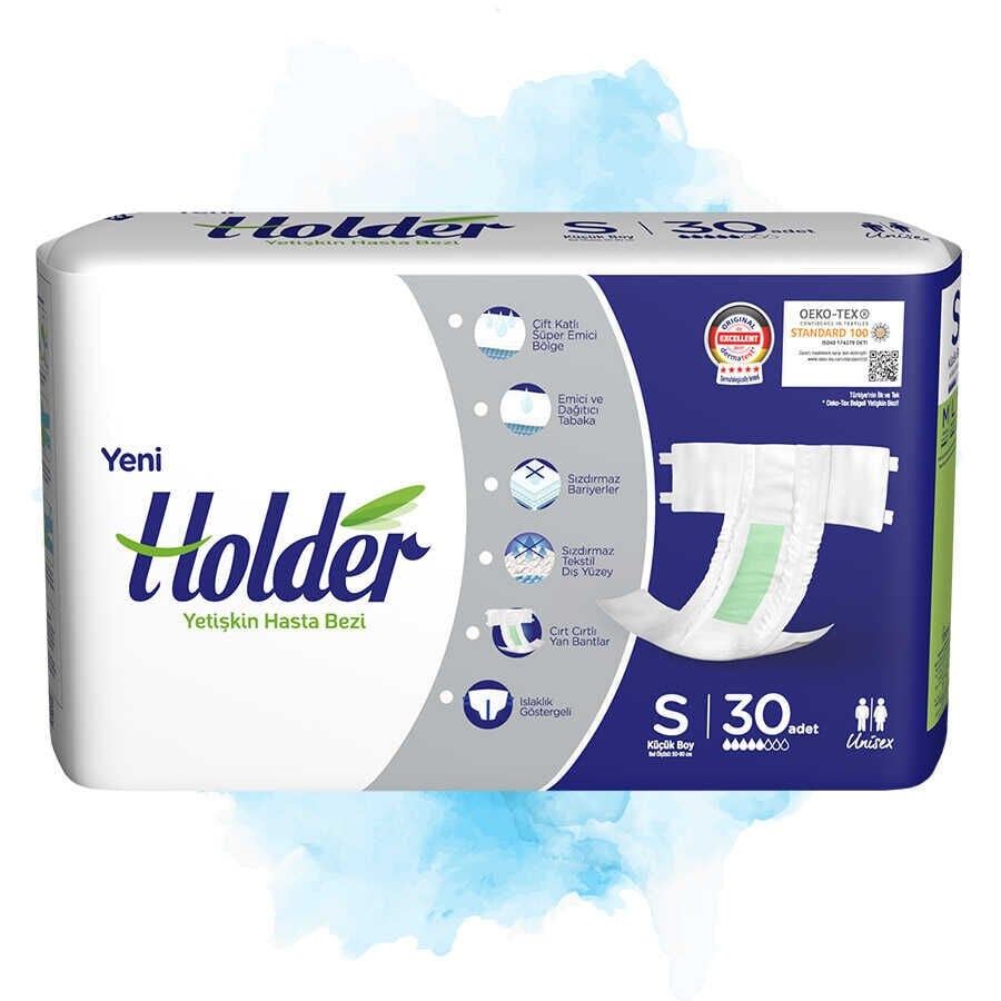HOLDER Belbantlı Yetişkin Hasta Bezi 30'lu Small