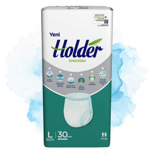 HOLDER Emici Külot Bez 30'lu Large