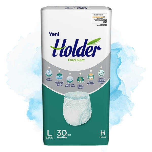 HOLDER Emici Külot Bez 30'lu Large
