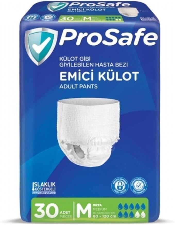 PROSAFE Emici Külot Bez 30'lu Medium