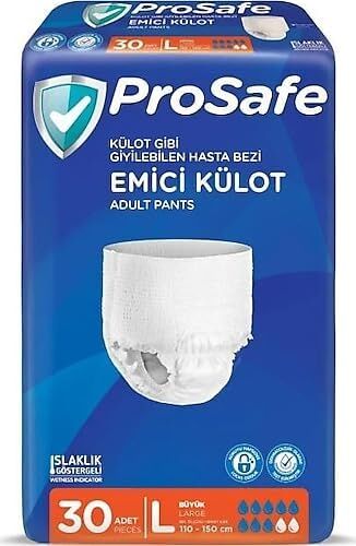PROSAFE Emici Külot Bez 30'lu Large