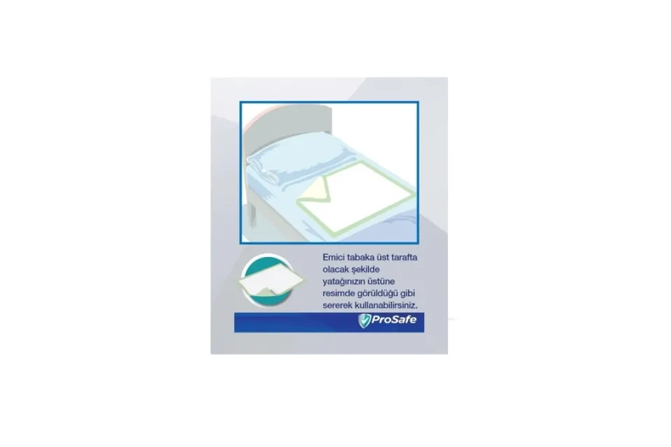 PROSAFE Yatak Koruyucu 60x90 cm 30'lu