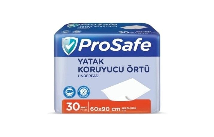 PROSAFE Yatak Koruyucu 60x90 cm 30'lu