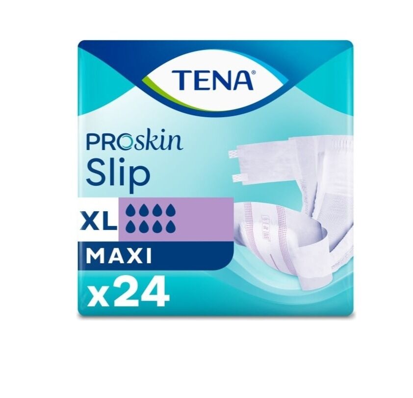 TENA Slip Maxi Bel Bantlı Hasta Bezi 8 Damla 24'lü XLarge