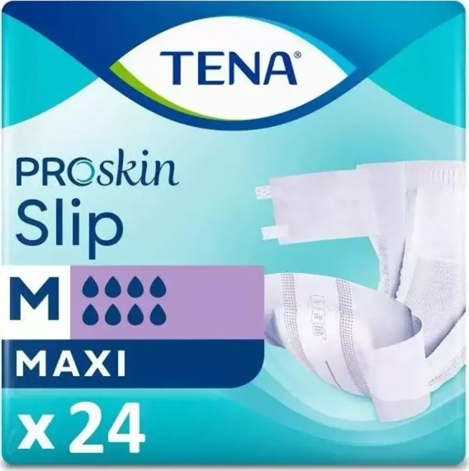 TENA Slip Maxi Bel Bantlı Hasta Bezi 8 Damla 24'lü Medium