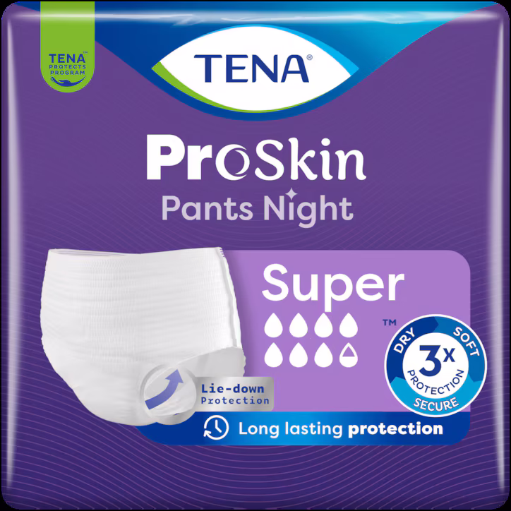 TENA ProSkin Pants Night Emici Külot Large 7,5 Damla 30'lu