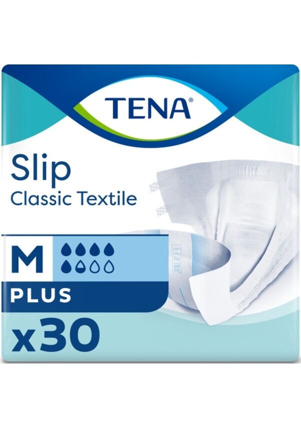 TENA Slip Classic 5.5 Damla Tekstil Belbantlı Hasta Bezi 30'lu Medium