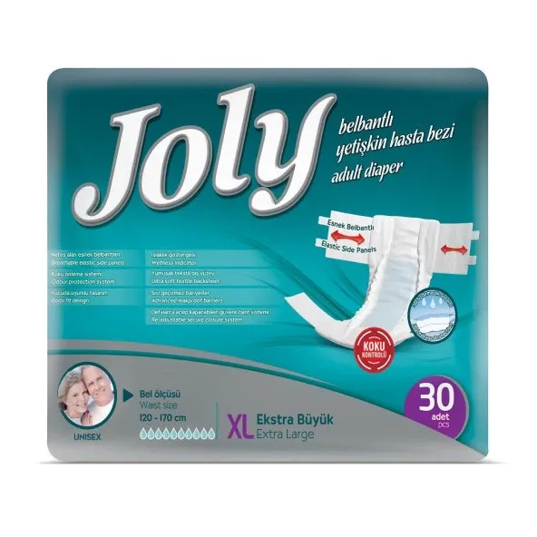 JOLY Belbantlı Yetişkin Hasta Bezi 30'lu XLarge
