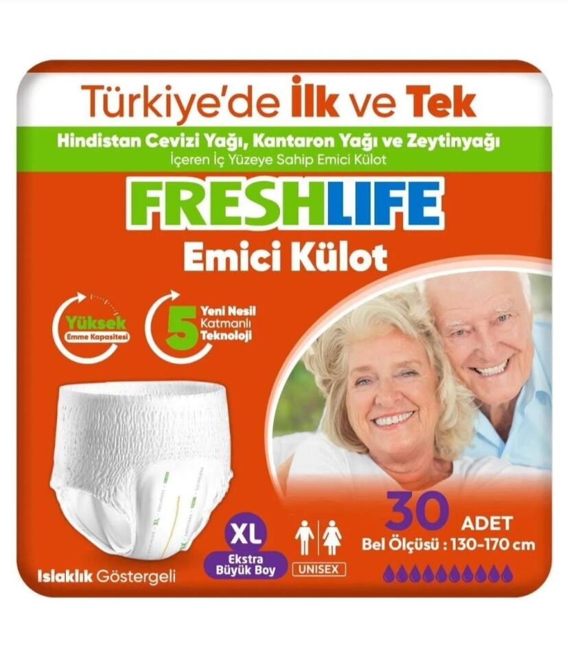 FRESHLIFE Emici Külot 30'lu XLarge