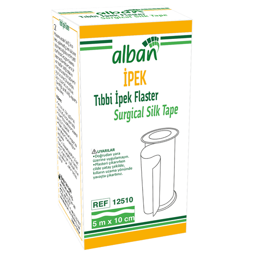 ALBAN 5x10 cm İpek Flaster