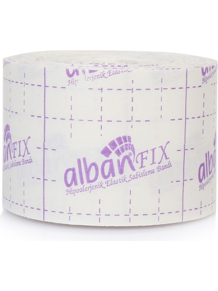 ALBAN Fix 10x5 cm Elastik Hipoalerjenik Flaster