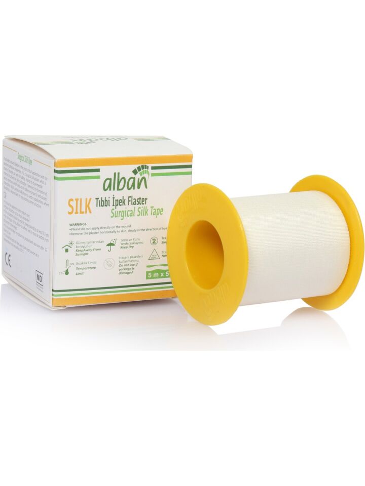 ALBAN İpek Flaster 5m x 5cm