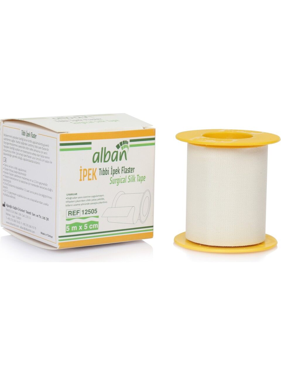 ALBAN İpek Flaster 5m x 5cm