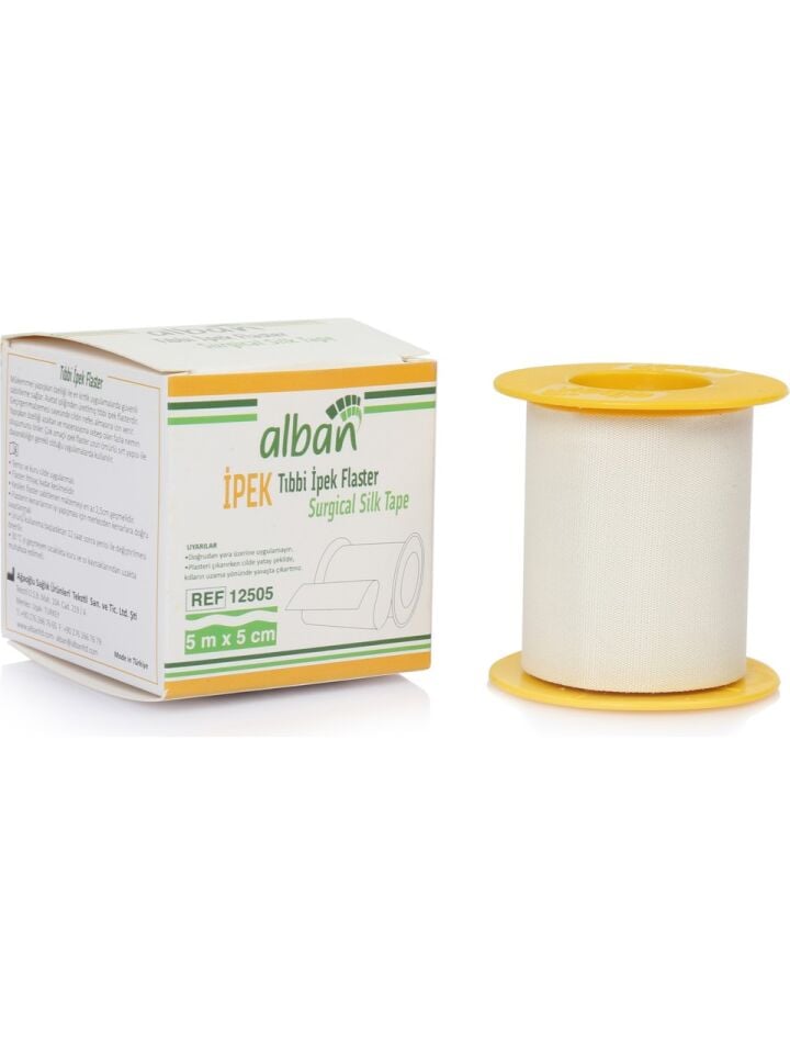 ALBAN İpek Flaster 5m x 5cm