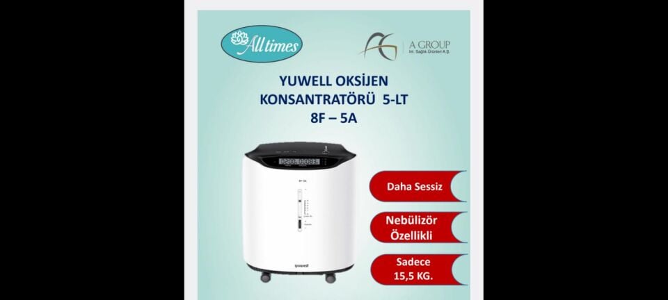 ALL TIMES Yuwell Oksijen Konsantratörü