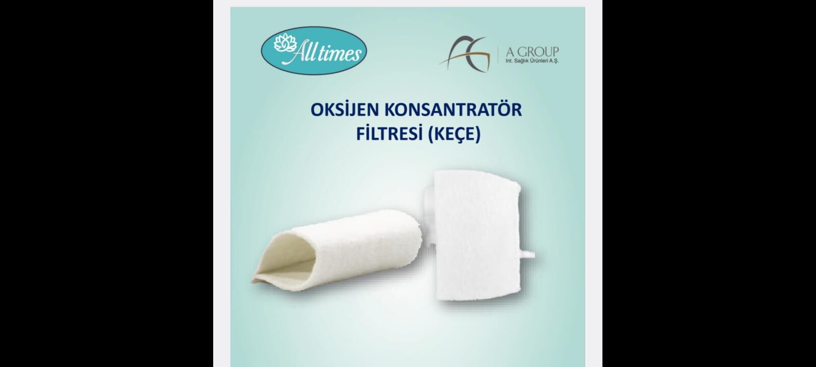 ALL TIMES Yuwell Oksijen Konsantratörü Filtresi ( Keçe )
