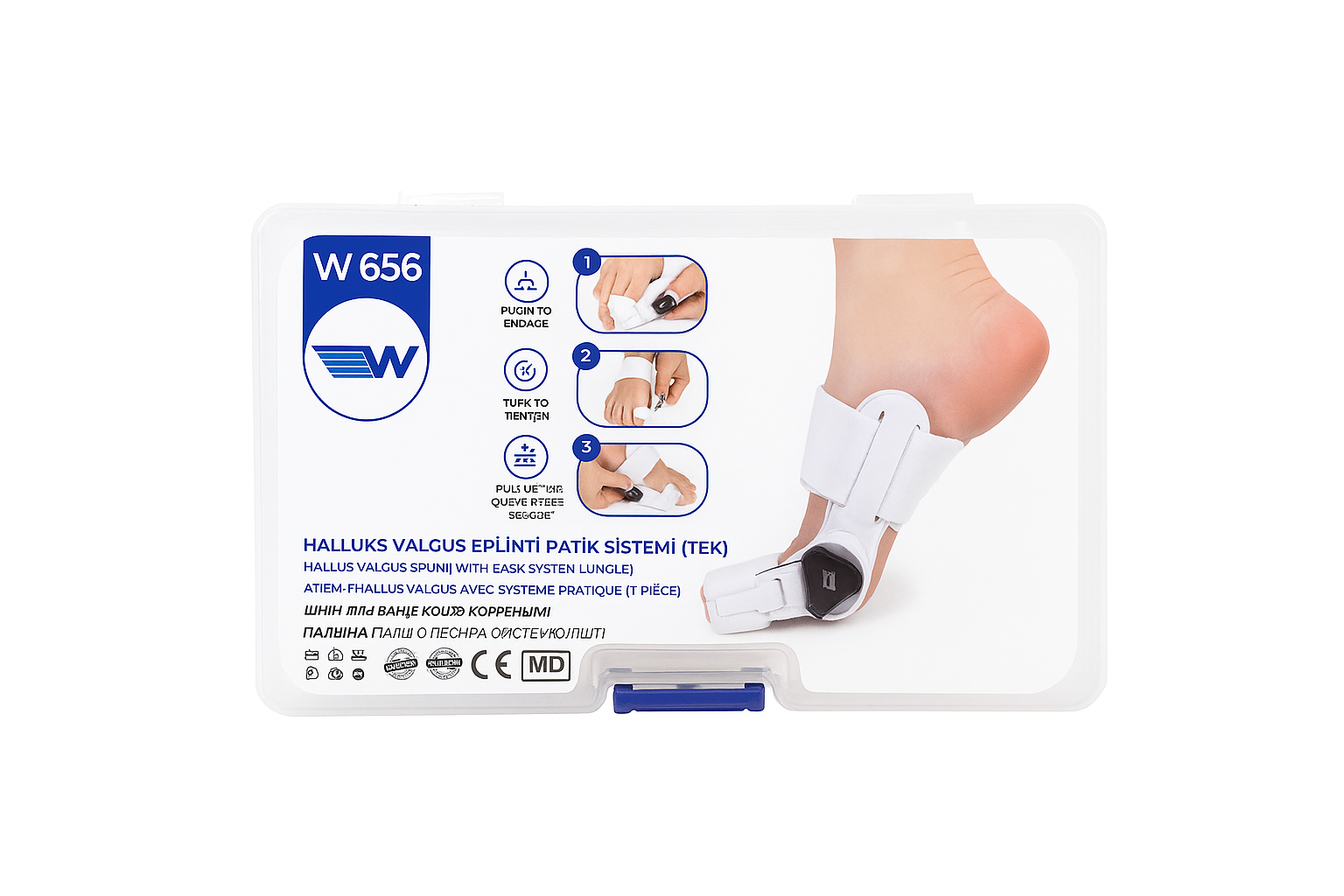 WINGMED Halluks Valgus Splinti Pratik Sistemli (TEK)