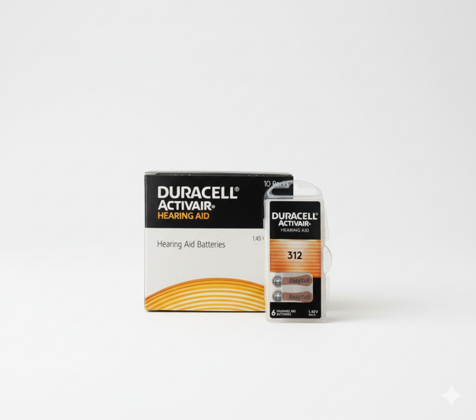 DURACELL 312 İşitme Cihazı Pili 10'lu