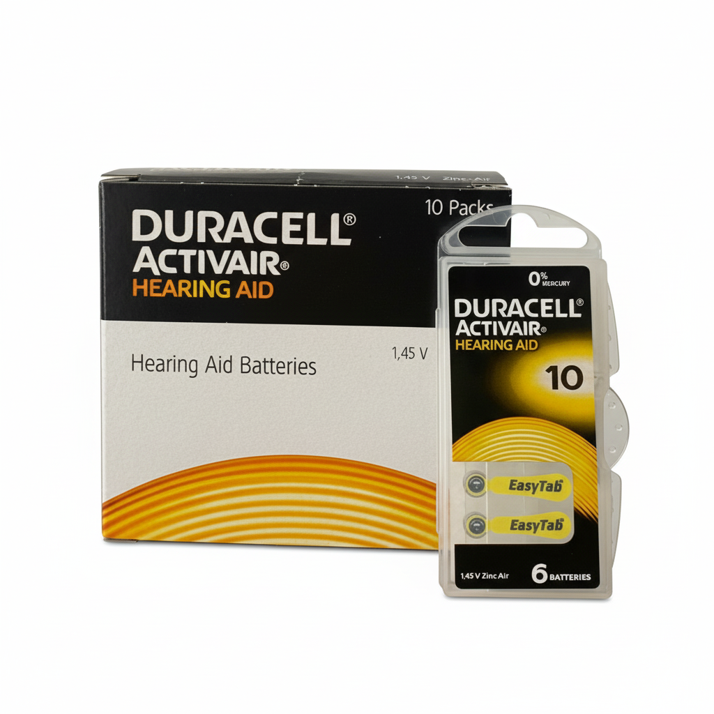 DURACELL 10 İşitme Cihazı Pili 10'lu