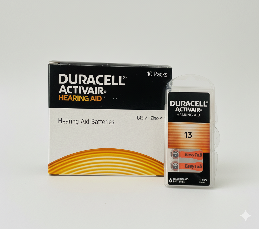 DURACELL 13 İşitme Cihazı Pili 10'lu