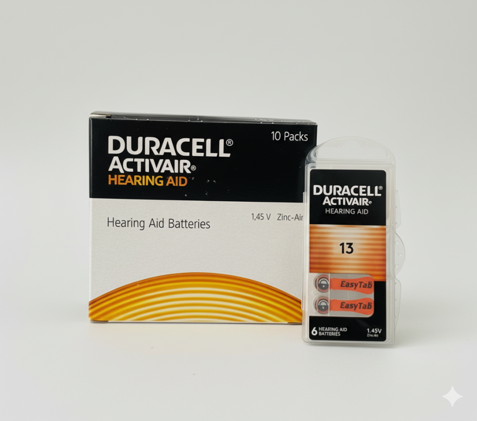 DURACELL 13 İşitme Cihazı Pili 10'lu