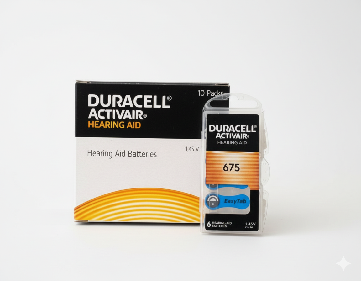 DURACELL 675 İşitme Cihazı Pili 10'lu