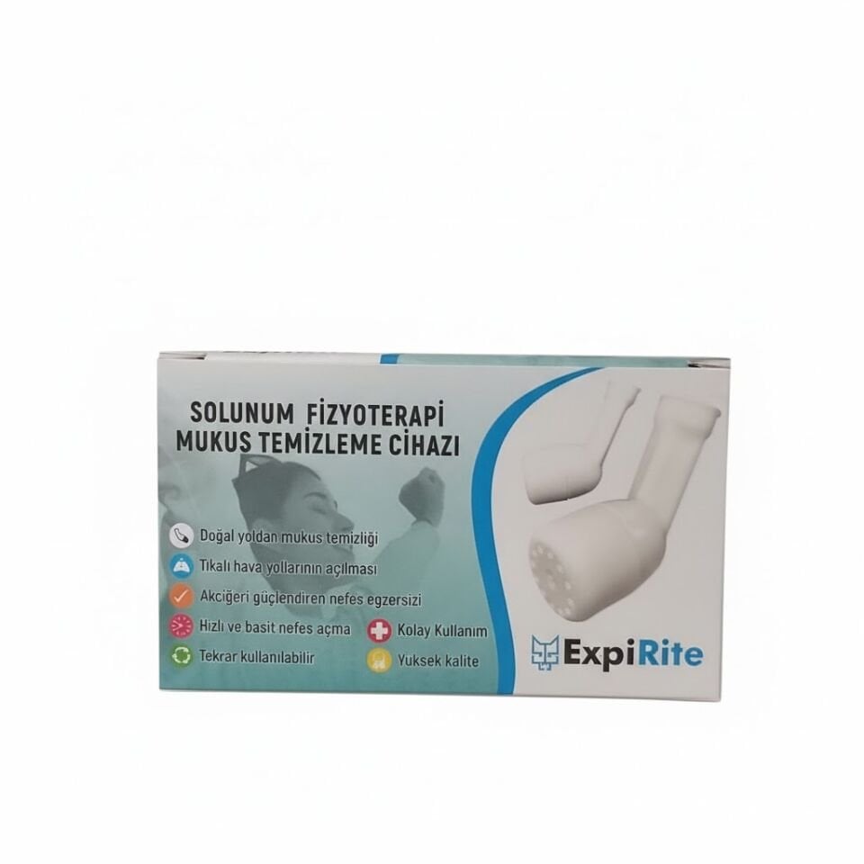 EXPIRITE Solunum Fizyoterapi Mukus Temizleme Cihazı