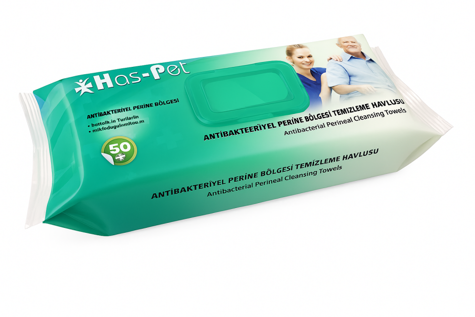 Antibakteriyel Perine Bölgesi Ve Vücut Temizleme Havlusu