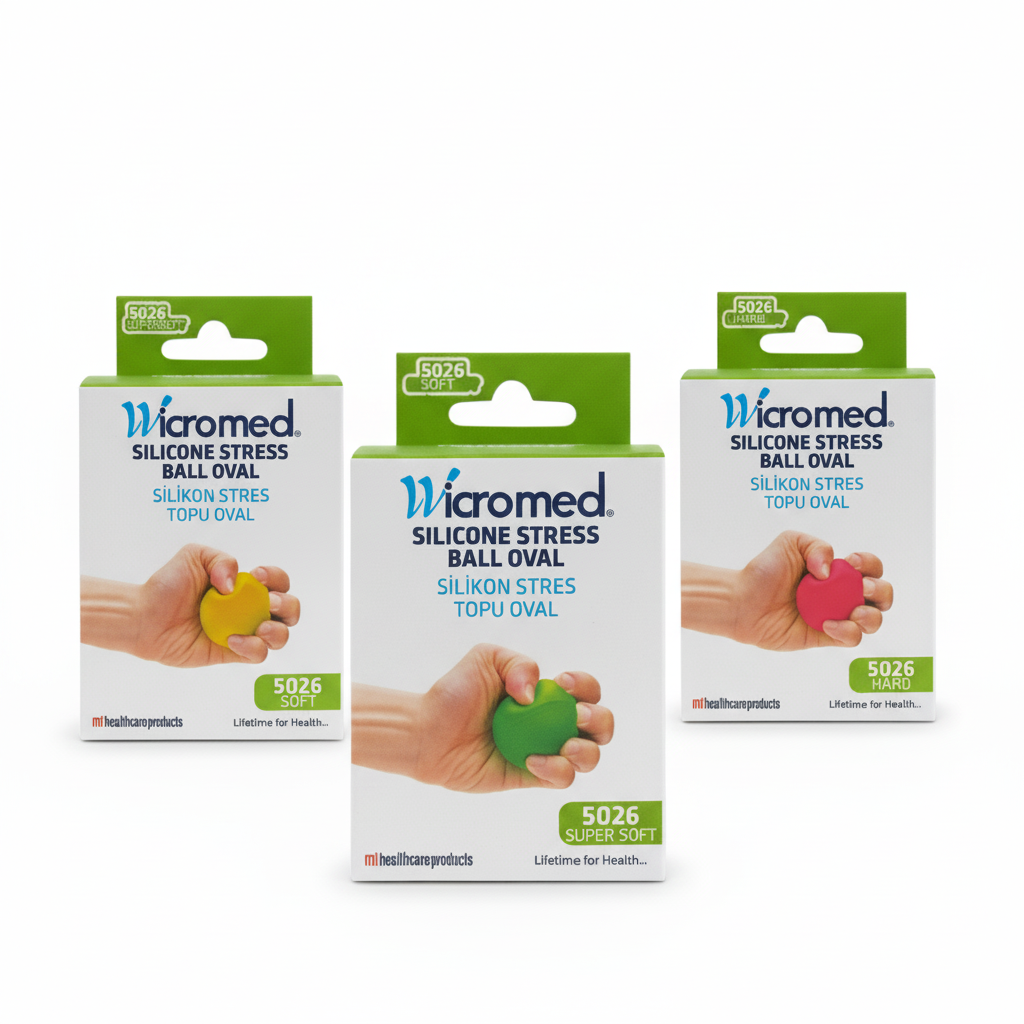 Slikon Egzersiz Topu ( Hafif, Orta, Sert)