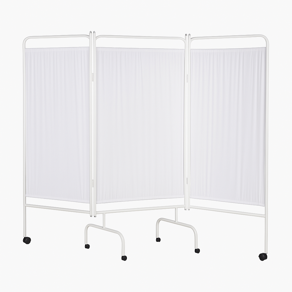 3 Katlı Metal Paravan