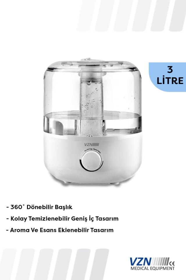 VZN Hava Nemlendirici Buhar Makinesi MS-008