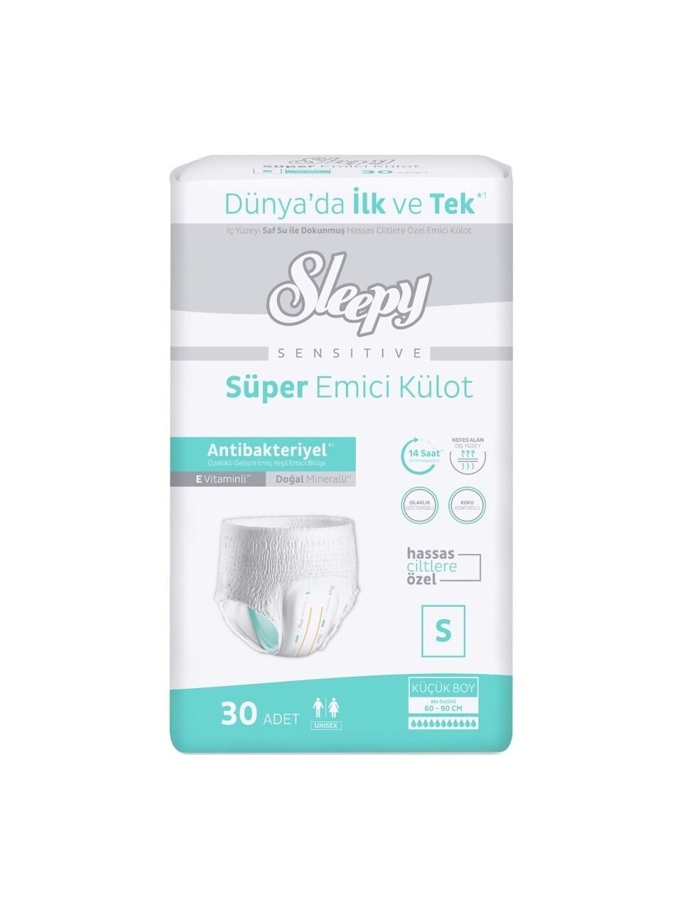 SLEEPY Emici Külot Bez 30'lu Small