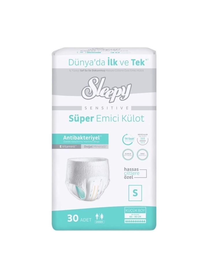 SLEEPY Emici Külot Bez 30'lu Small