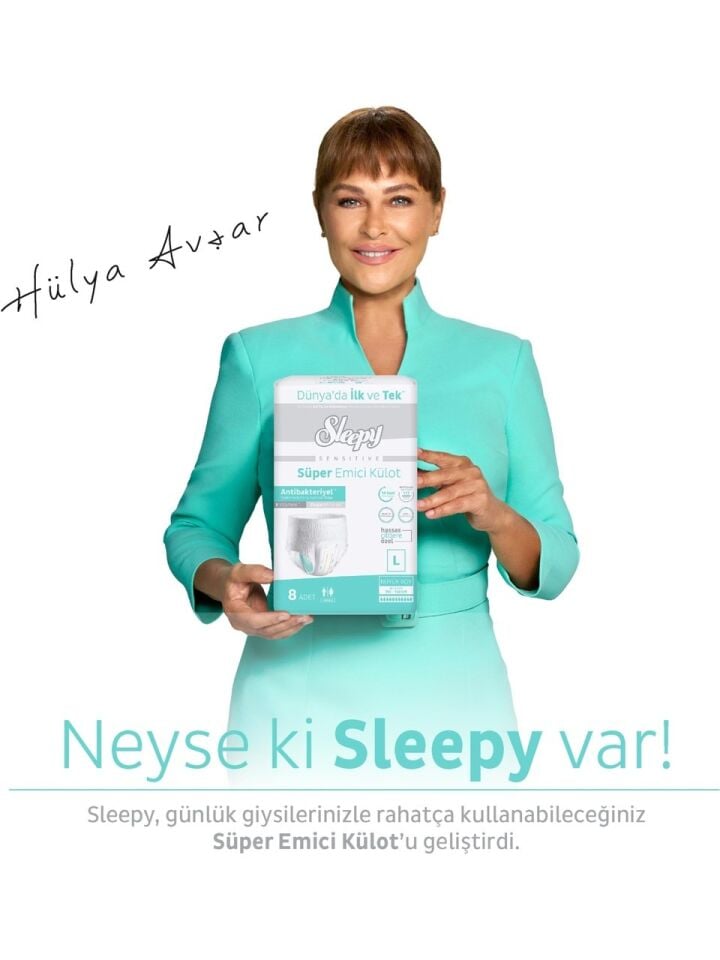 SLEEPY Emici Külot Bez 30'lu Large
