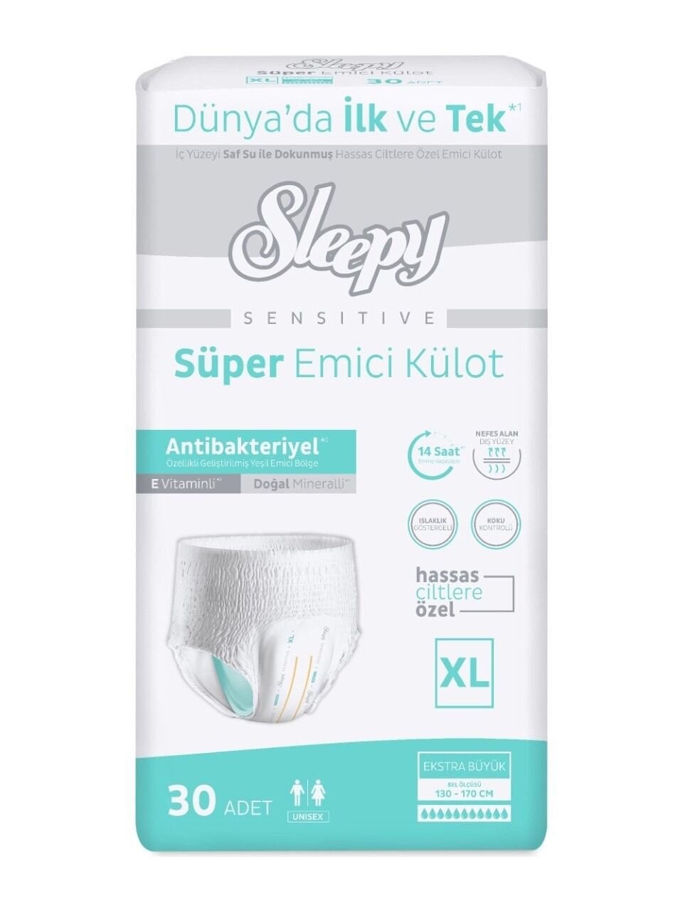 SLEEPY Emici Külot Bez 30'lu XLarge