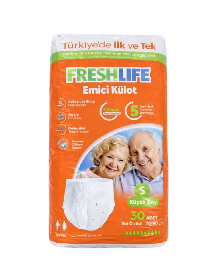 FRESHLIFE Emici Külot Bez 30'lu Small