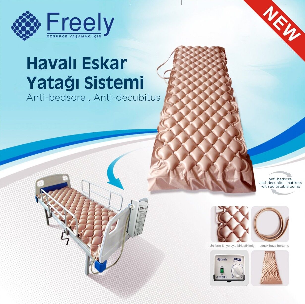 FREELY Havalı Yatak