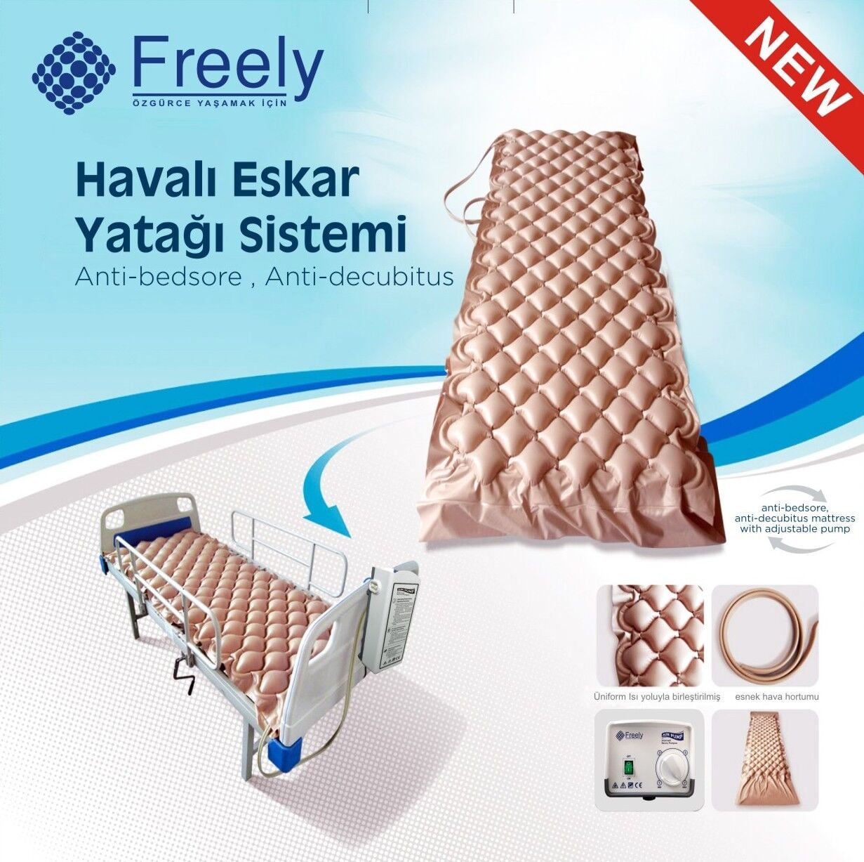 FREELY Havalı Yatak