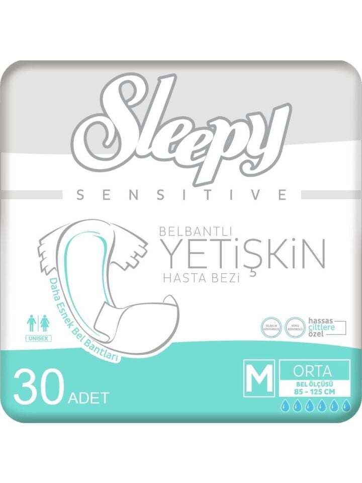 SLEEPY Belbantlı Yetişkin Hasta Bezi Medıum